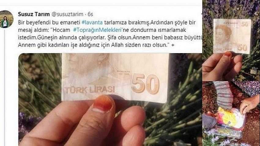 TOPRAĞIN MELEKLERİNE GİZEMLİ BİR KİŞİDEN DONDURMA İKRAMI