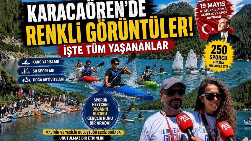 Karacaören’de Renkli Görüntüler! İşte Tüm Yaşananlar