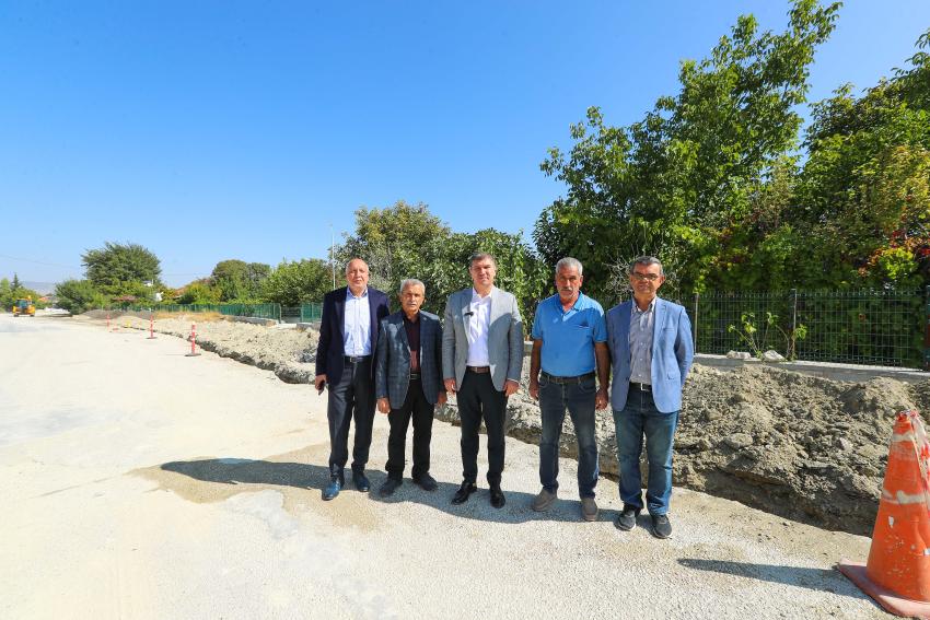 Menderes Mahallesinde Doğalgaz çalışmaları başladı