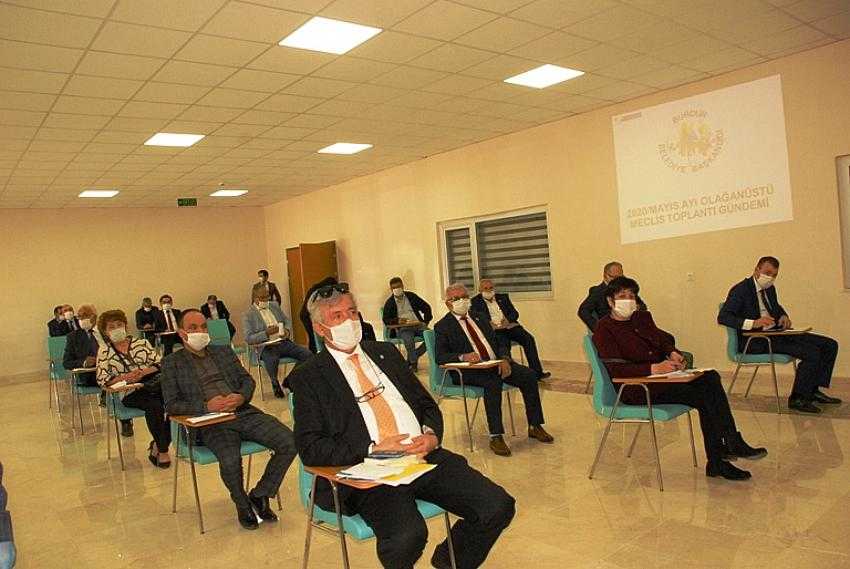 BURDUR’DA 6 GÜNDEM MADDESİ İÇİN MECLİS TOPLANDI