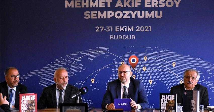 ANLAMLI HAFTADA, MAKÜ’DEN ANLAMLI ETKİNLİK: MAKÜ’DE 100. YIL ANISINA AKİF SEMPOZYUMU