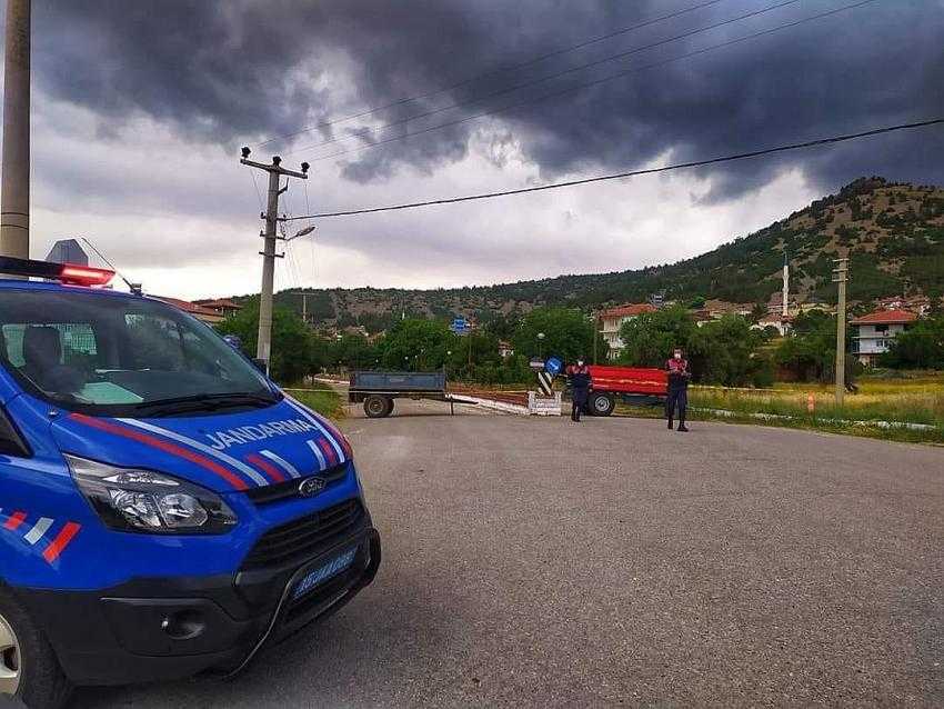 Yeşilova Güney Karantinaya alındı