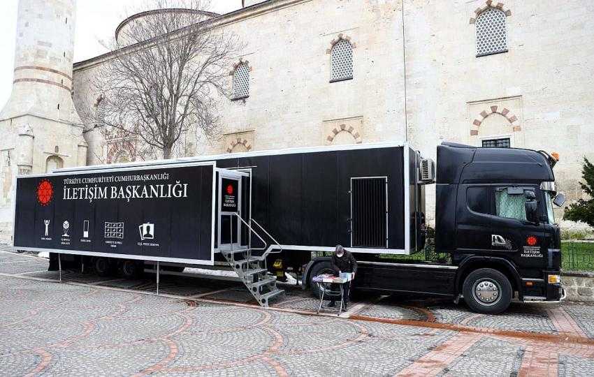 Cumhurbaşkanlığı İletişim Başkanlığı Projesi Mobil İletişim Tır'ı Burdur'a Geliyor