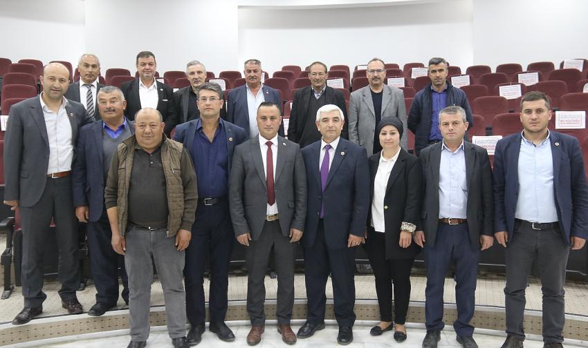 BURDUR MUHTARLAR DERNEĞİ’NDE SAMİ ÇELİK DÖNEMİ