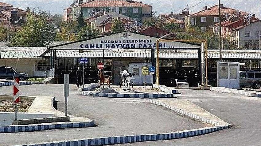 Burdur’da Hayvan Pazarı Şehir Merkezinden Taşınıyor!