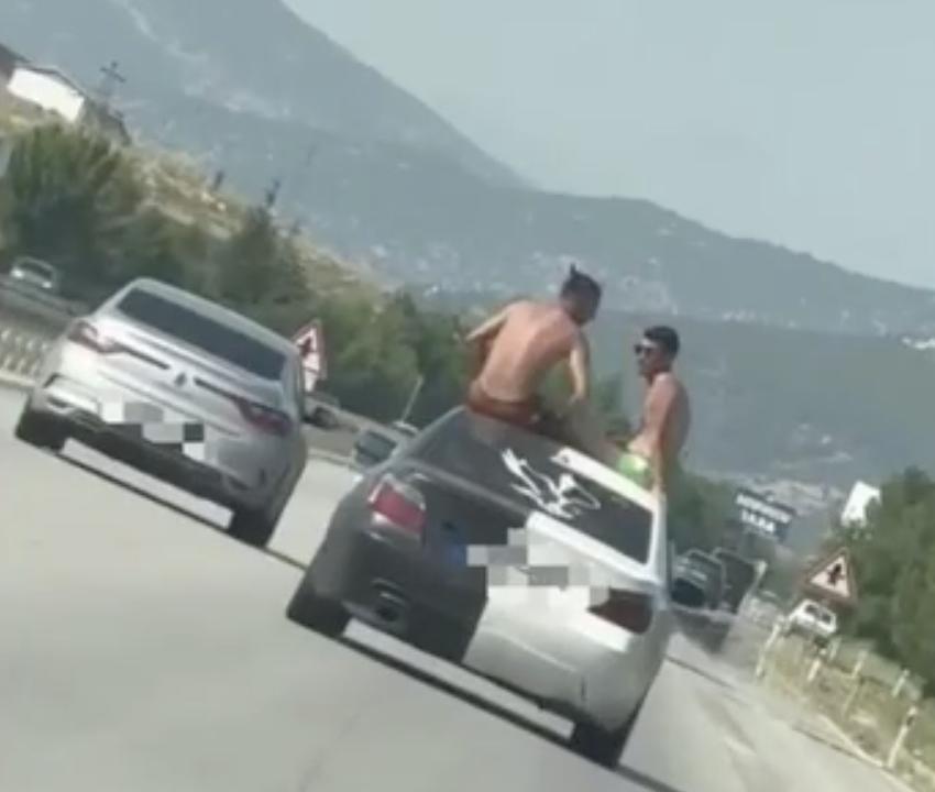 Burdur'da Skandal Görüntüler