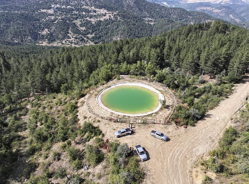 Burdur’da Havuzlar ve Su Çukurları Yangına Karşı Yenilendi
