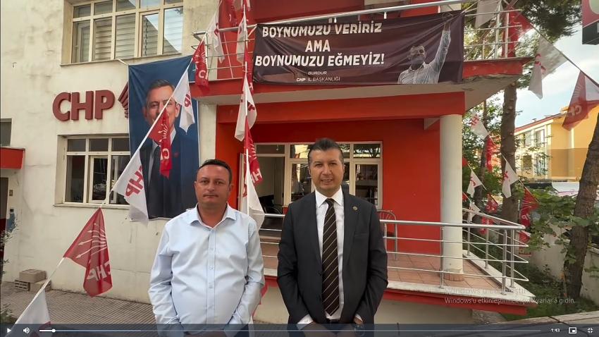 Milletvekili Akbulut : Burdur’umuzun il başkanı Barış Ayten’dir