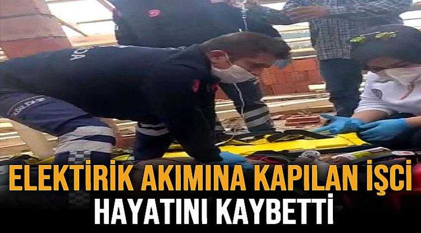 Yüksek Gerilim Can Aldı Çatı Ustası Hayatını Kaybetti