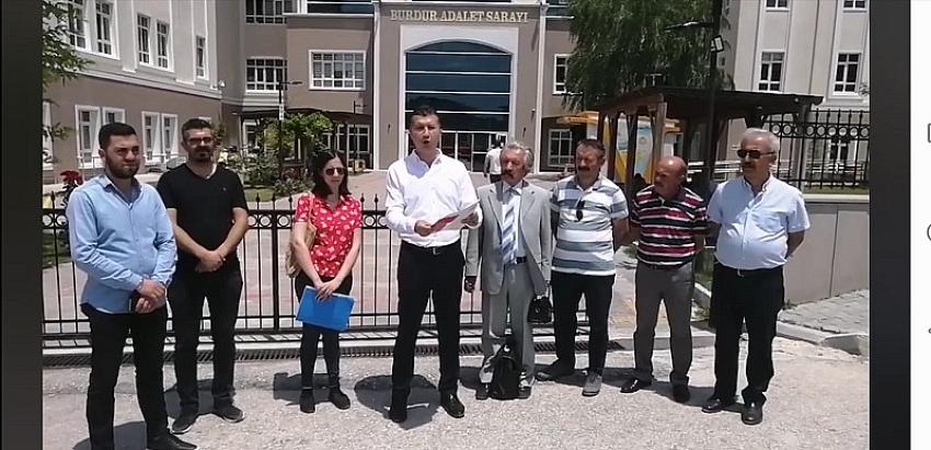 CHP BURDUR İL BAŞKANLIĞI’NDAN PROF. DR. MAZHAR BAĞLI HAKKINDA SUÇ DUYURUSU