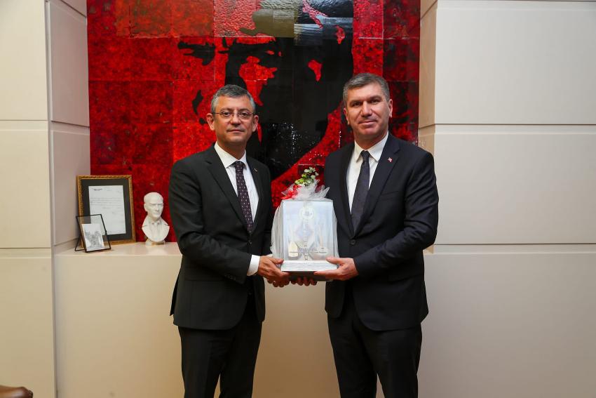 Başkan Ercengiz'den CHP Genel Başkanı Özel'e ziyaret
