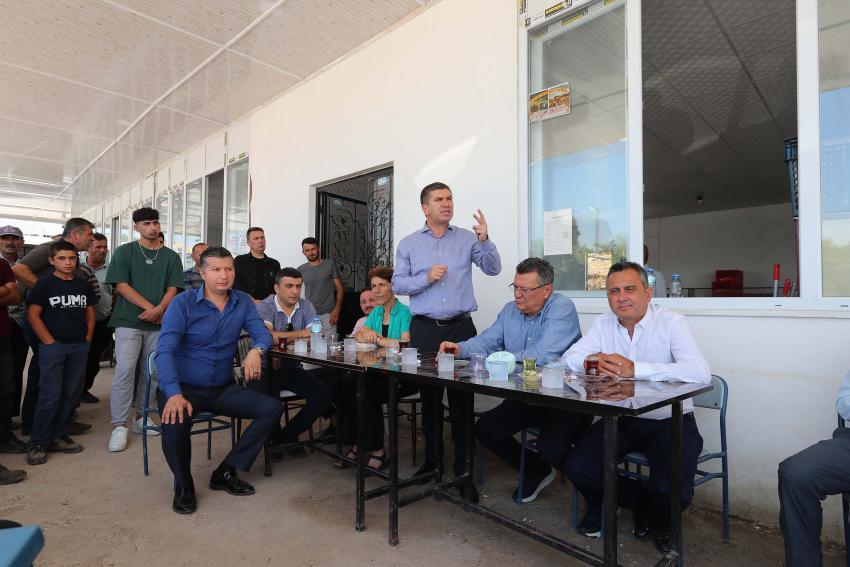 İNSUYU FASULYESİ’NİN ÜRETİLDİĞİ ÇATAĞIL KÖYÜNÜ ZİYARET ETTİLER