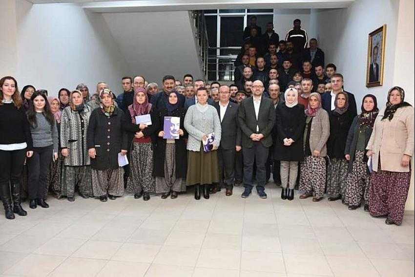 Kemer İlçesinde Bilinçli Çiftçiler Sertifikalarını Aldı.