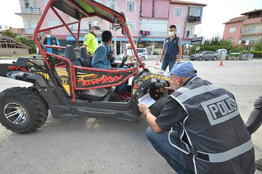 Güvenlik Ekiplerinden Trafik Denetimleri 