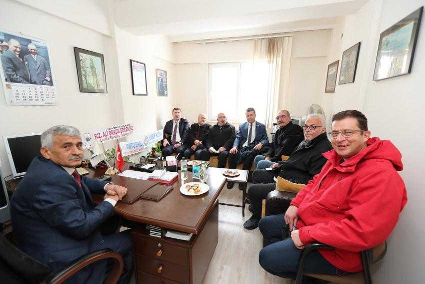 Başkan Ercengiz’den esnaf odalarına ziyaret