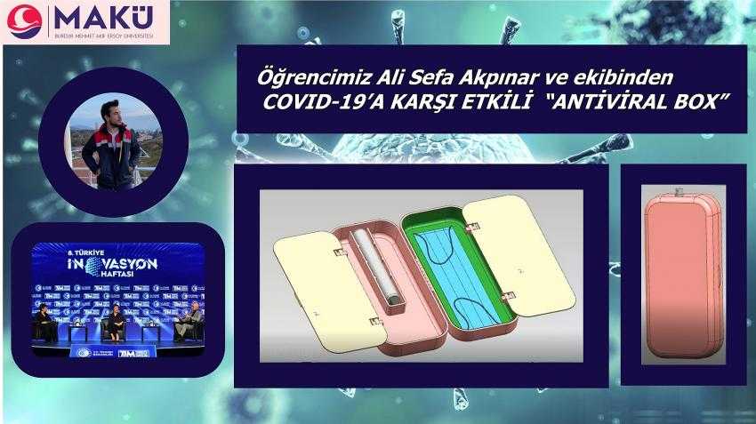 MAKÜ’lü Öğrenciler Koronavirüsle Mücadelede Hijyen Kiti Geliştirdi