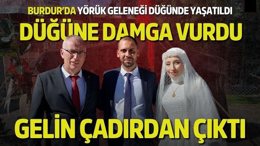 GElin Yörük çadırından çıktı