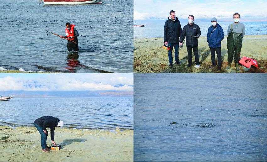 Burdur Gölü’nde inceleme yapıldı
