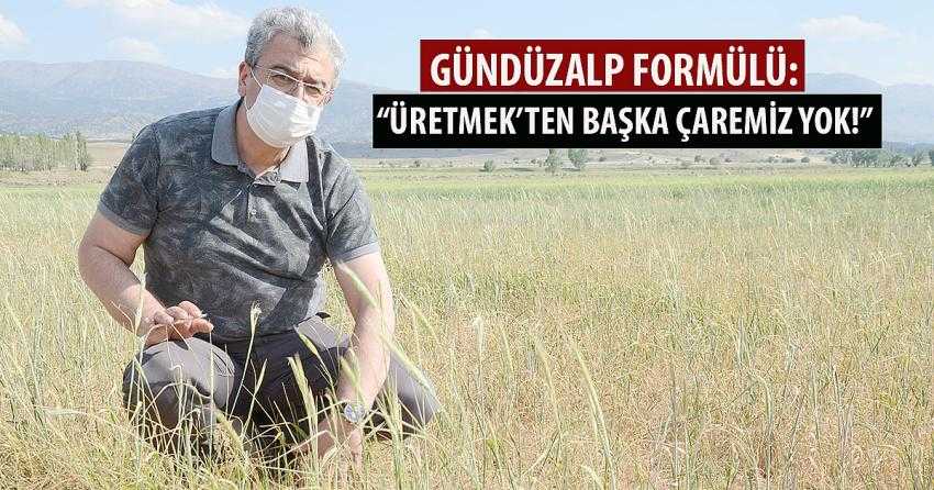 GÜNDÜZALP FORMÜLÜ: “ÜRETMEK’TEN BAŞKA ÇAREMİZ YOK!”