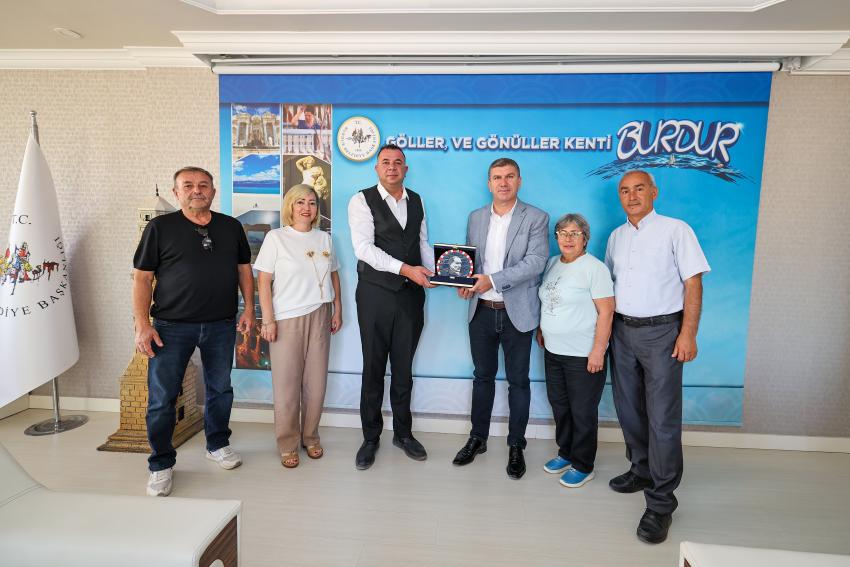 Muhtarlar Derneğinden Başkan Ercengiz’e Ziyaret