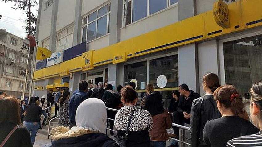 PTT’den dağıtılan sosyal yardımlar evlere teslim edilecek