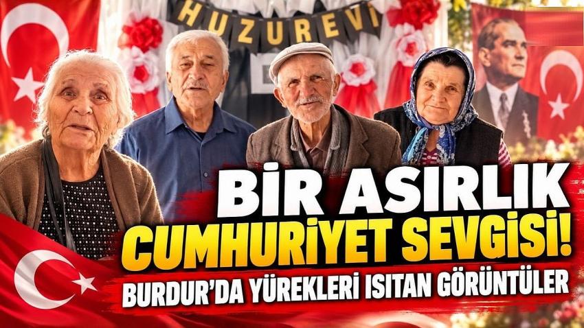 Bir Asırlık Cumhuriyet Sevgisi! Burdur