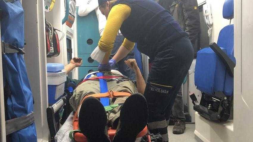 Orman Muhafaza Memuru ölümden döndü
