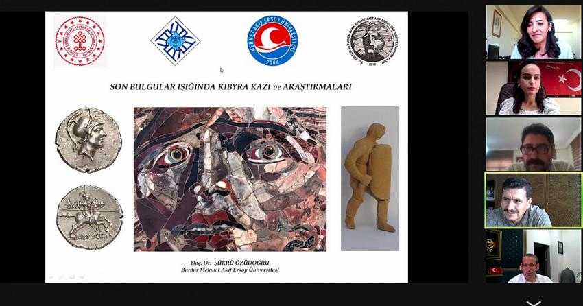 KİBYRA ANTİK KENTİ ÖĞRENCİLERE ONLİNE OLARAK TANITILDI