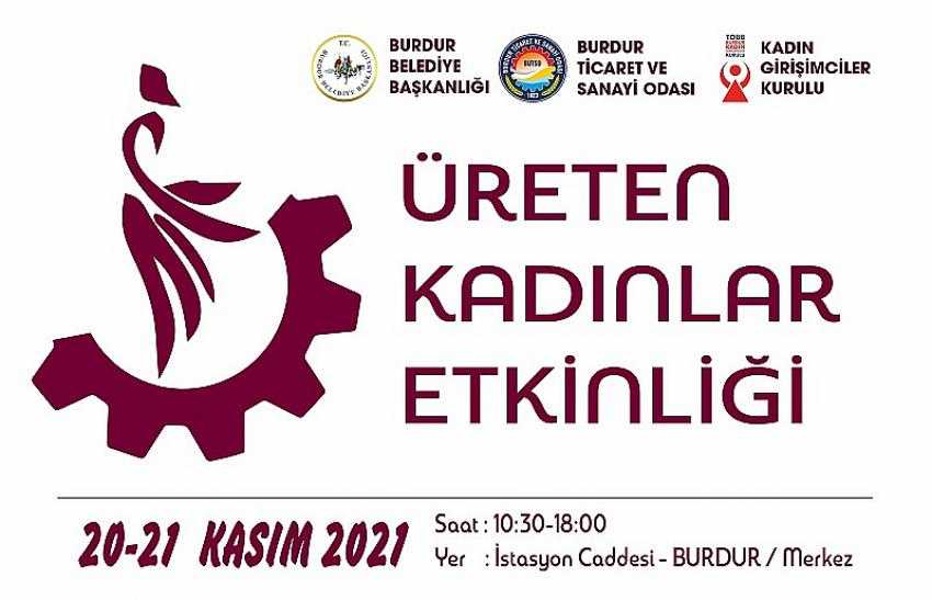 BURDUR KGK’DAN ÜRETEN KADINLAR SERGİSİNE DAVET