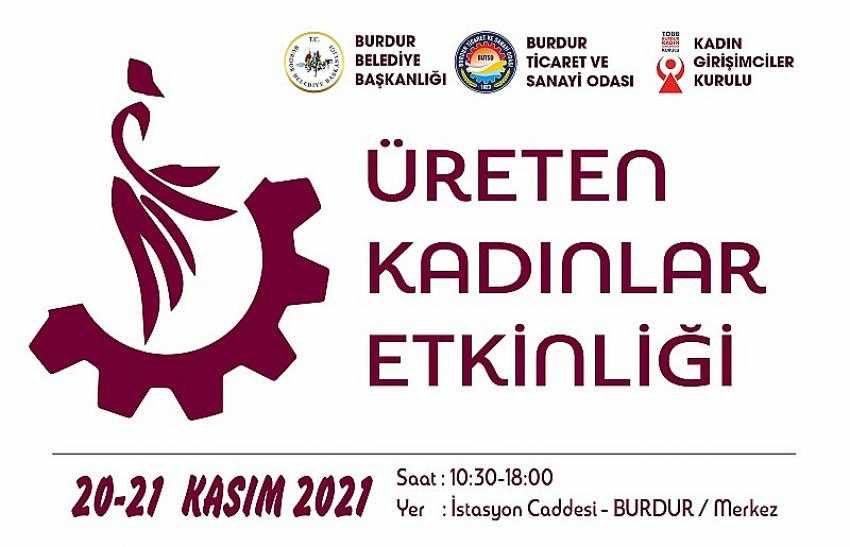 BURDUR KGK’DAN ÜRETEN KADINLAR SERGİSİNE DAVET