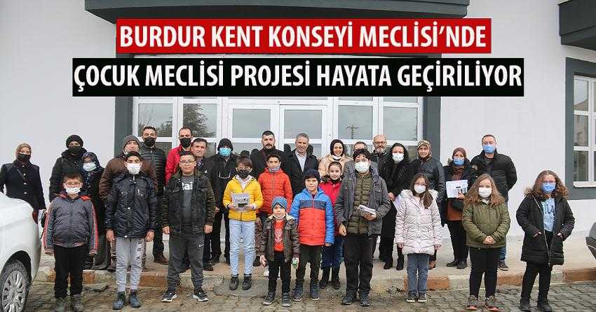 BURDUR’DA ÇOCUK MECLİSİ