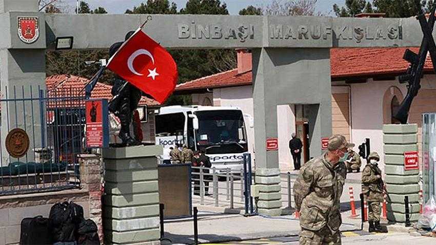 Karantinadaki 300 asker tezkere aldı