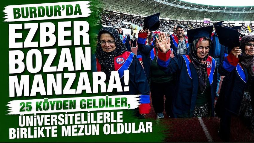25 Köyden Geldiler, Üniversitelilerle Birlikte Mezun Oldular
