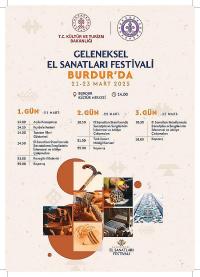 Burdur'da Geleneksel El Sanatları Festivali Başlıyor