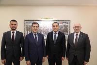 Vali Öksüz'den Ankara'da proje ve yatırımlara yakın takip