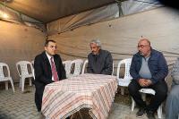 Vali Türker Öksüz'den Mine Nur'un ailesine taziye ziyareti