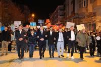 Burdur’da Ekrem İmamoğlu'na Destek Yürüyüşü