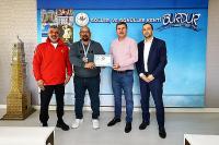 Veteranlar Judo Türkiye 3.’sü Abdurrahman Tunç’tan Başkan Ercengiz’e Ziyaret
