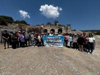 Burdurlular Antik Kentte Tarihe Yolculuk Yaptı