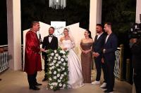 Murat ve Birsen Dünya evine girdi 