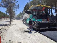 Nene Hatun Caddesi Asfaltla Yenileniyor