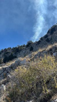 Burdur'da orman yangını söndürüldü