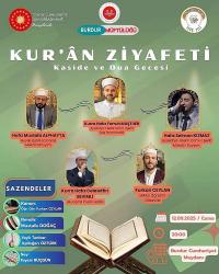 Ünlü Hafız ve İmam Hatipler Burdura Geliyor
