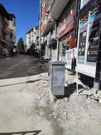 Burdur’da Gökdemir Sokak’ta Kaldırım Yenileme Çalışması Başladı