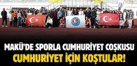 MAKÜ’de Cumhuriyet’in 102. Yılına Özel Koşu