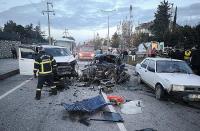 Burdur'da feci kaza: 2 ölü 3 yaralı