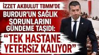 İzzet Akbulut TBMM'de Burdur'un Sağlık Sorunlarını Gündeme Taşıdı: 