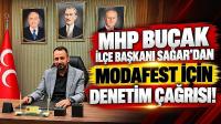 MHP Bucak İlçe Başkanı Sağar'dan Modafest İçin Denetim Çağrısı