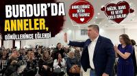 Burdur'da Anneler, Matinede Gönüllerince Eğlendi