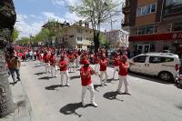 Burdur’da 23 Nisan Coşkusu Sokaklara Taştı